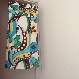 NEW Multi colored sleeveless eclectic dress